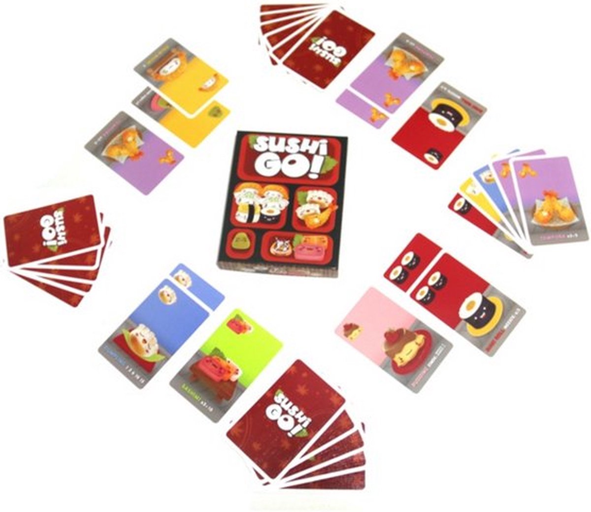 White Goblin Games Sushi Go Kaartspel - Drafting-spel in doosje thumbnail 2
