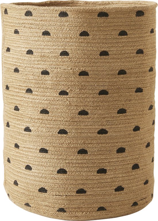 Vertbaudet Panier de rangement XL en jute Ethnique