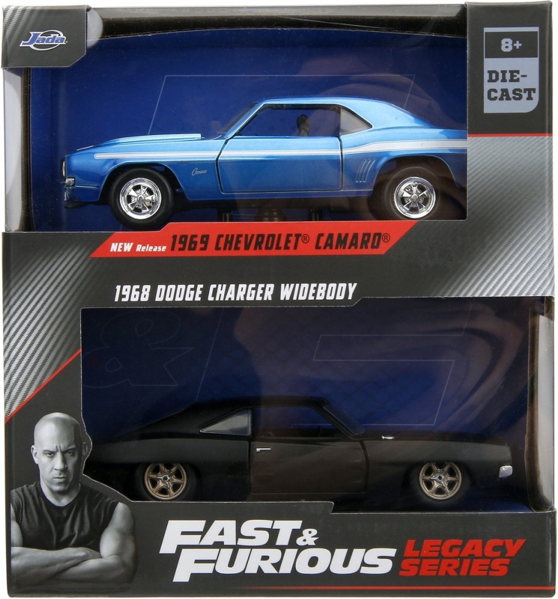 Jada Toys Fast & Furious Twin Pack 1:32 Wave 2/1, Voertuigenset, 8