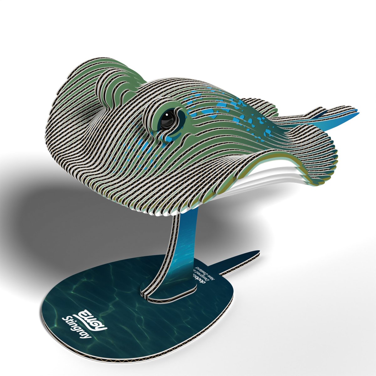 EUGY 3D Puzzel - Rog - Zeedieren - Duurzaam - Verzamel Ze Allemaal - 6 Jaar — afbeelding 3