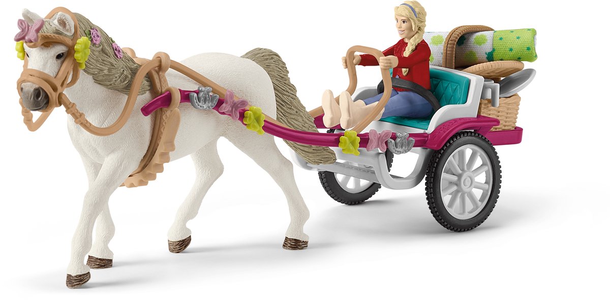 schleich HORSE CLUB Speelfigurenset - Koets voor paardenshow - Kinderspeelgoed voor Jongens en Meisjes - 5 tot 12 jaar - 33 Onderdelen - 42467 — afbeelding 6