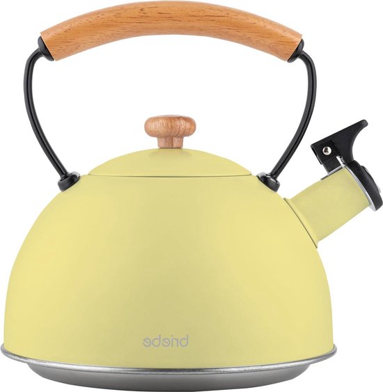 Kadax Bouilloire En Acier Inoxydable Émaillé Avec Poignée, Bouilloire