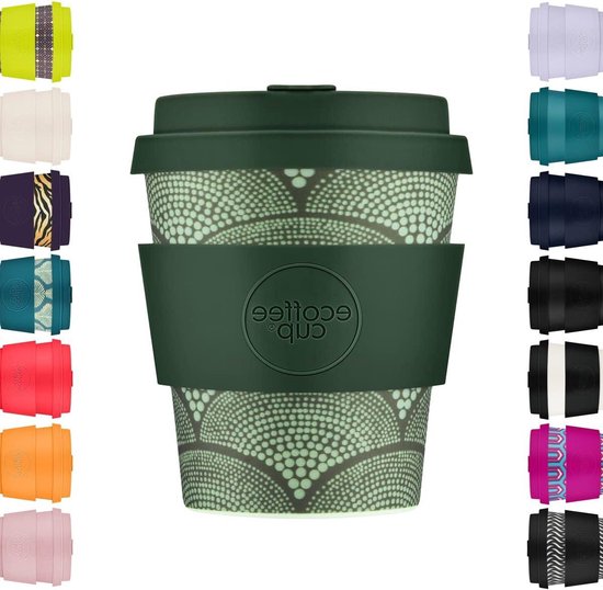 Eco Chic - Thermal Bottle (thermosfles) - T28 - Green - Cute Sheep