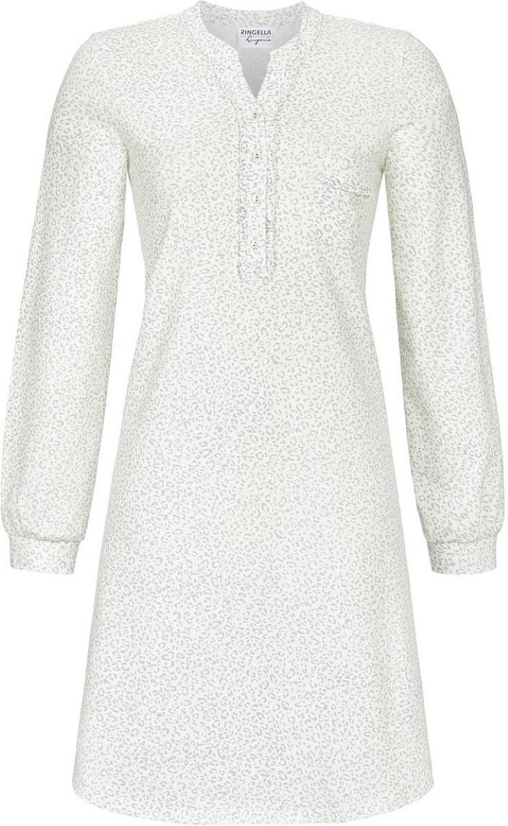 Ringella Winterfeeling - Nachtkleed – 4561008 – Champagne – Champagne/Blauw