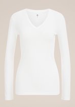 WE Fashion Dames T-shirt van biologische katoenmix