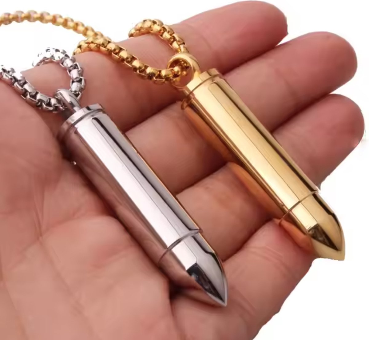 Goedkoopste Vibrator bullet - Sierraad - oplaadbaar - met ketting
