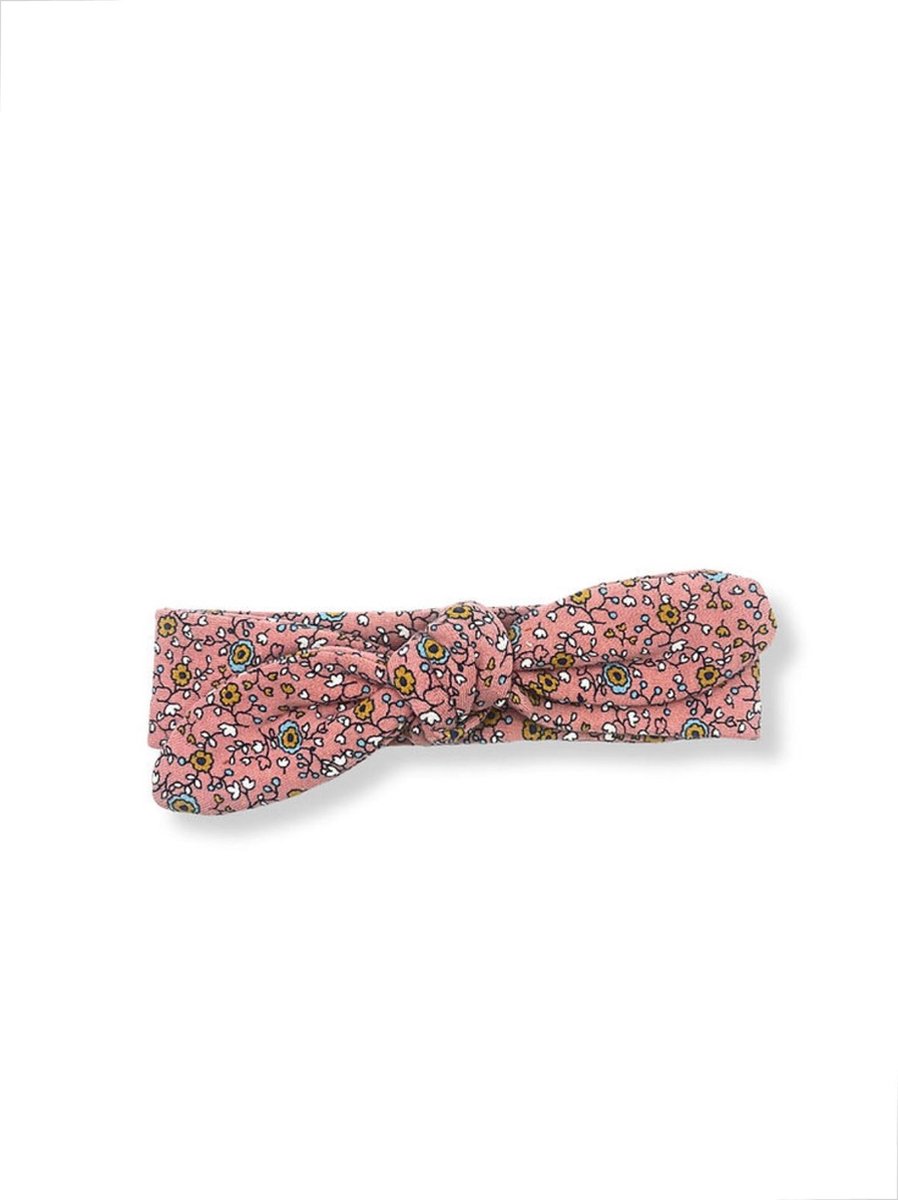 Kids haarband - Baby haarband - Haarband 0 tot 4 jaar - Duurzaam cadeau - Roze bloemen