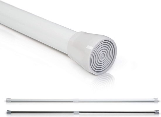 Gordijnroede, multifunctionele telescoopstang, zonder boren Gordijnroede, multifunctionele telescoopstang, zonder boren