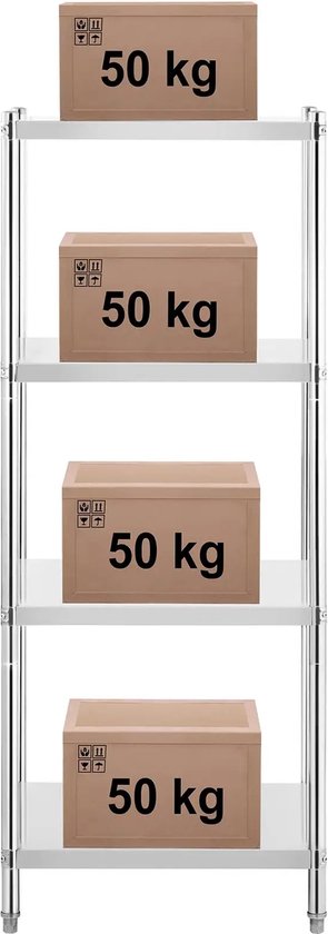 Royal Catering Etagère - 70 x 60 x 180 cm - Royal Catering - 200 kg