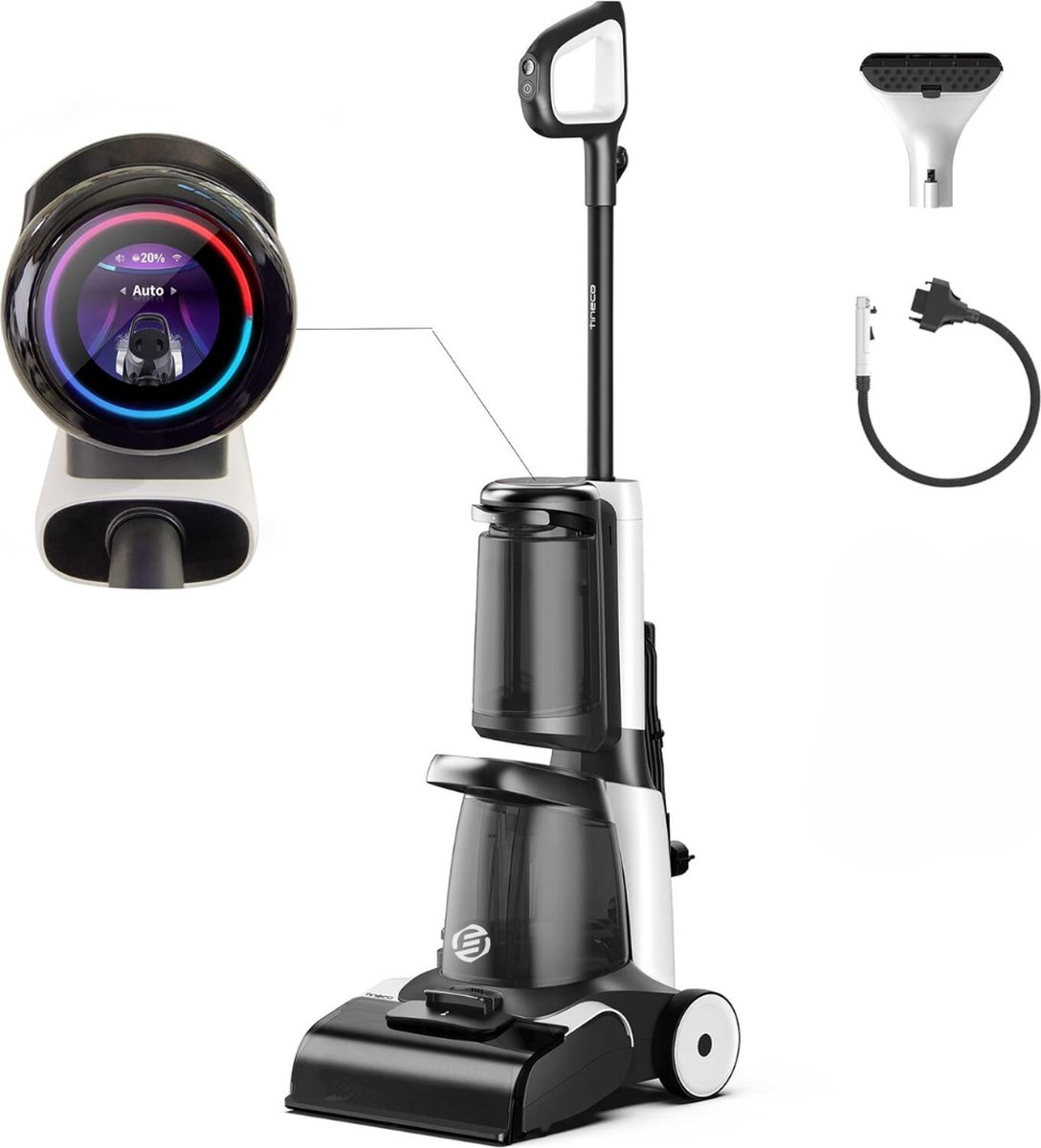 Equivera Bankreiniger - Vlekkenreiniger - Meubelreiniger - Bankreiniger machine - Spot cleaner - Steam cleaner - Bank Reiniger
