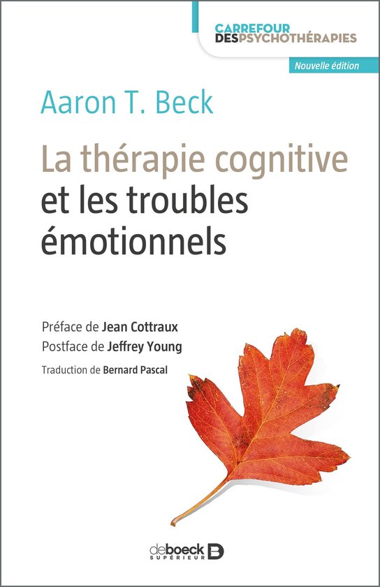 La thérapie cognitive et les troubles émotionnels - cover