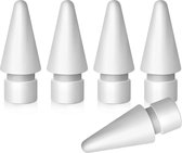 MMOBIEL Tips voor Apple Pencil – 5 Stuks Apple Pencil Punten voor Apple Pencil 1e & 2e Generatie – iPencil Nibs Vervanging - Wit