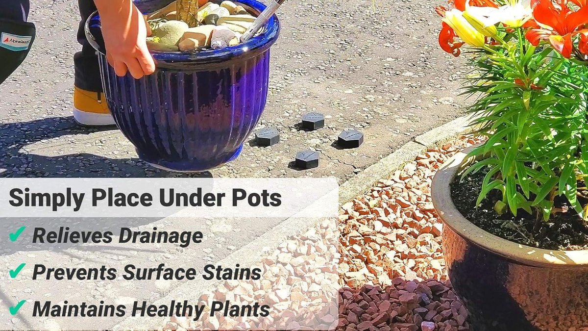 Lift Kit Planter Insert, Hoge taps toelopende lift, vulbodem van hoge bloempotten en grote plantencontainers, binnen- en buitenplantenbakken (11-17 inch stijging, 6 inch basis, 10 inch boven