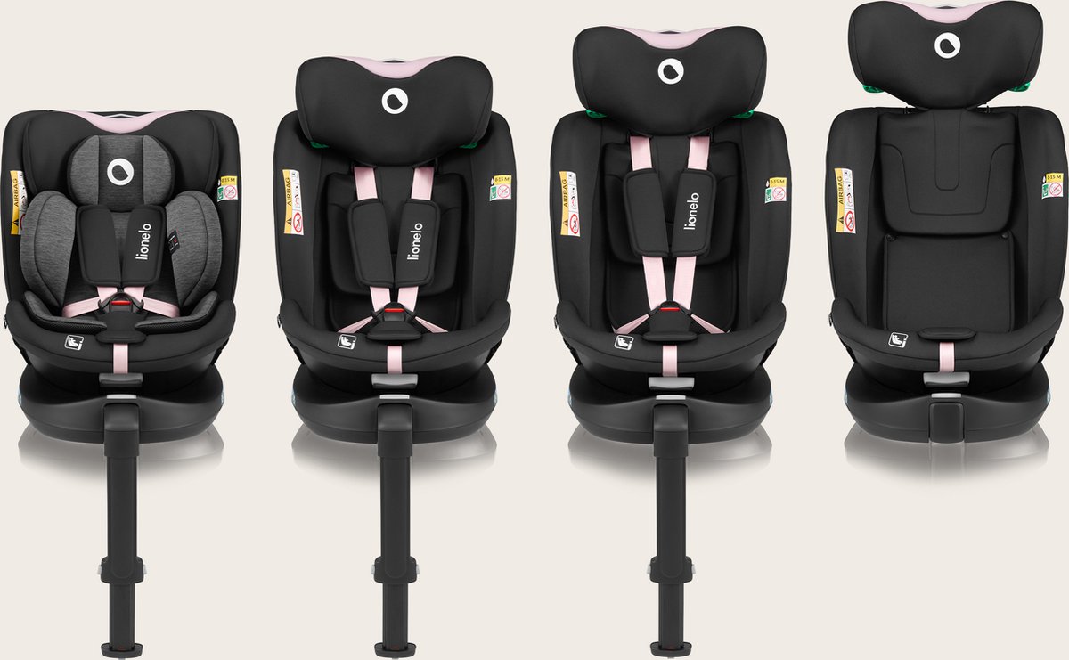 Lionelo Navy i-Size Autostoel 40-150 cm 360° Draaibaar ISOFIX thumbnail 2