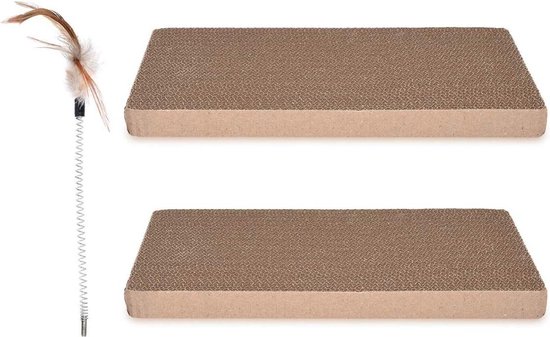 Krabmat voor katten, 40 x 180 cm, verdikt, extra groot, krabplank muur