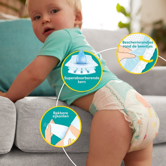 Pampers - Baby Dry - Mega Pack - 84 stuks - 15 KG - Maat 7
