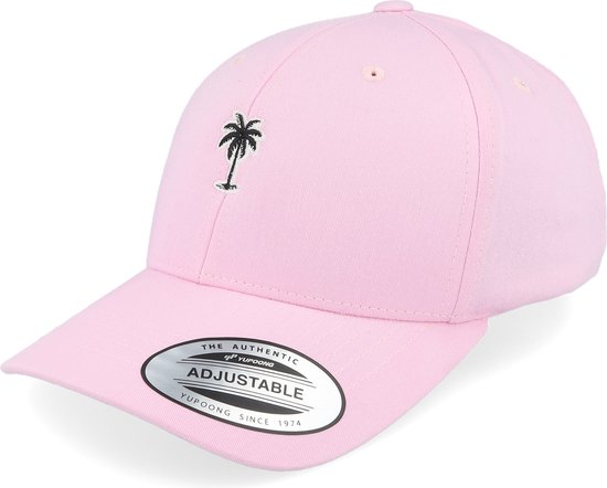 Hatstore- Kids Summer Palm Logo Pink Adjustable - Kiddo Cap Cap