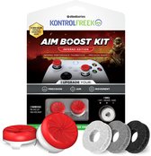KontrolFreek Inferno AimBoost Thumbsticks + Precision Rings - Rood/Wit (Xbox)