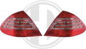 Mercedes Benz W211 E Klasse 2002- 2006 LED achterlichten rood smoke