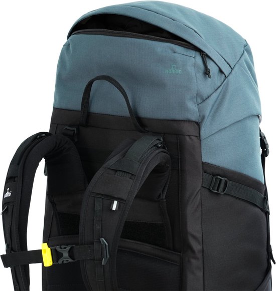 NOMAD® Batura 55 litres Blauw | Sac à dos Premium pour femmes et hommes | Randonnée - Sac à dos de trekking avec Flight Bag / Housse
