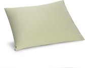 Yumeko kussensloop jersey pistachio groen 60x70 - Bio, eco & fairtrade - 1 stuk