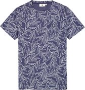 Garcia T-shirt T Shirt Met Print R41203 70 Marine Mannen Maat - XL