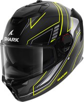 Shark Spartan Gt Pro Toryan Mat Black Yellow Anthracite KYA XS - Maat XS - Helm