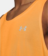 Under Armour Launch Mouwloos T-shirt Oranje M Man