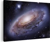 Artaza Canvas Schilderij Afbeelding van een Spiraalstelsel - 120x80 - Groot - Foto Op Canvas - Canvas Print
