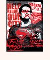 Kunstdruk DC Batman V Superman Superman False God 30x40cm