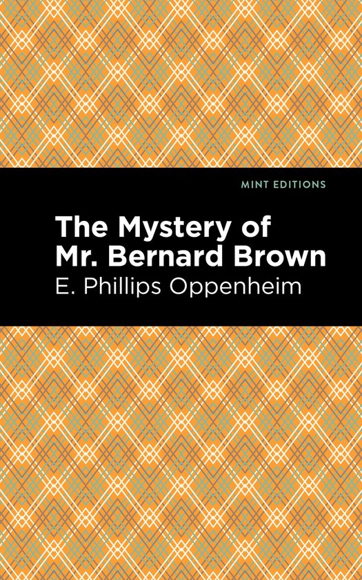 Mint Editions-The Mystery of Mr. Benard Brown - cover