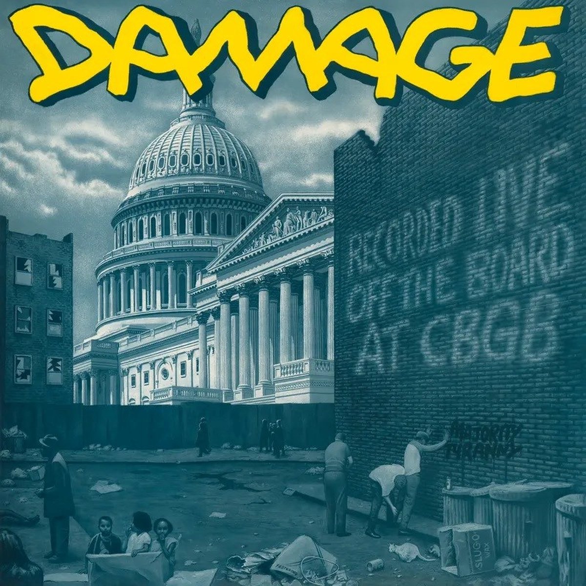 Damage - Recorded Live Off The Board At CBGB (LP)