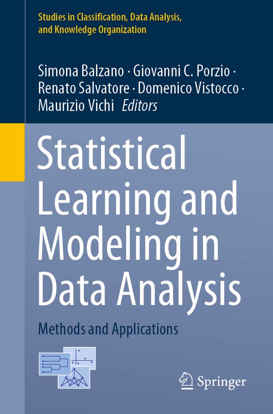 Statistical Learning and Modeling in Data Analysis - cover