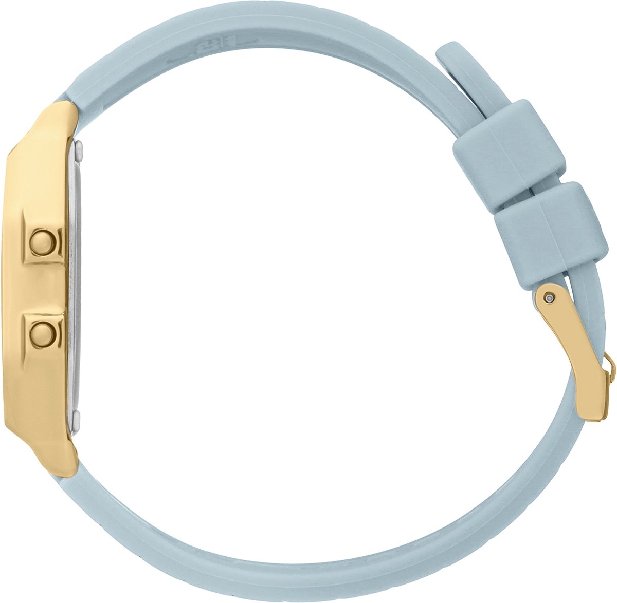 Ice Watch ICE digit retro - Tranquil blue 022058 Horloge - Siliconen - Blauw - Ø 33 mm