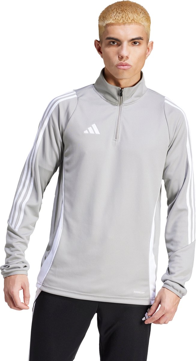 653x1200.jpg adidas Performance Tiro 24 Training Sweater - Heren - Grijs- L - Afbeelding 1