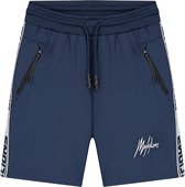 Malelions Sport React Tape Shorts Navy White Maat S