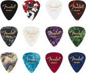 Fender - Celluloid Medley - Plectrum - Heavy - 12 stuks