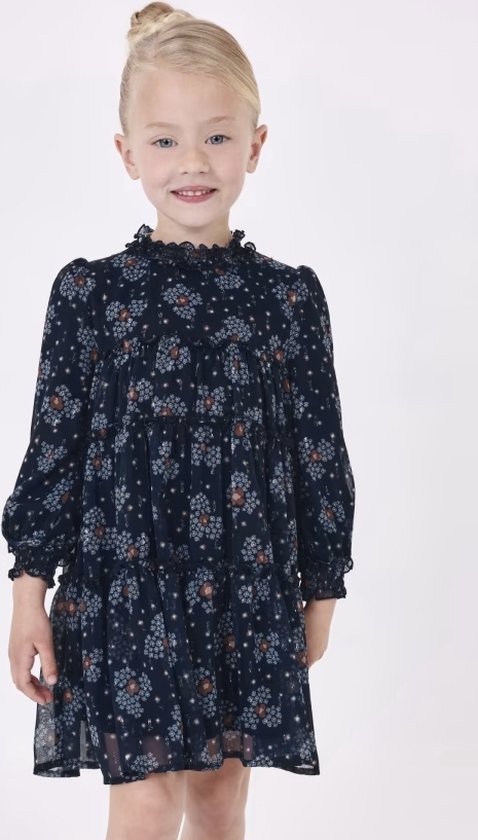 MAYORAL Jurk Maat 116 Meisjes 084 Navy bol
