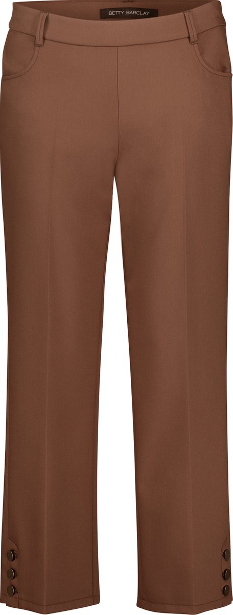 BETTY BARCLAY - Broek klassiek polyester - Maat 36 - Vrouwen - 7058 Pinecone - polyester