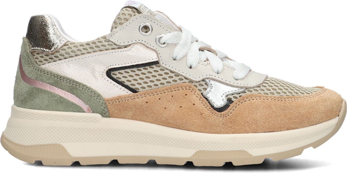 Braqeez Felix Flow Sneakers Meisjes Beige Maat 39 bol