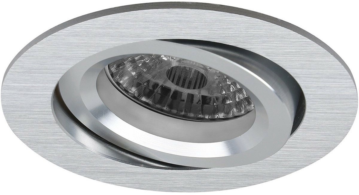 LED inbouwspot Teodor -Rond Chrome -Warm Wit -Dimbaar -3W -Philips LED