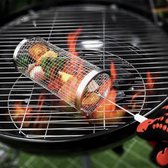 Digiplus Grillmand (set van 2 stuks) - barbeque accessoire set - BBQ gereedschap - BBQ rooster - BBQ grilkorf