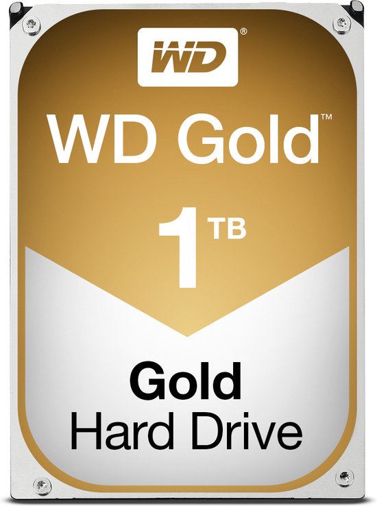 WD Gold Datacenter Hard Drive WD1005FBYZ - Vaste schijf - 1 TB - intern - 3.5 - SATA 6Gb/s - 7200 tpm -buffer: 128 MB
