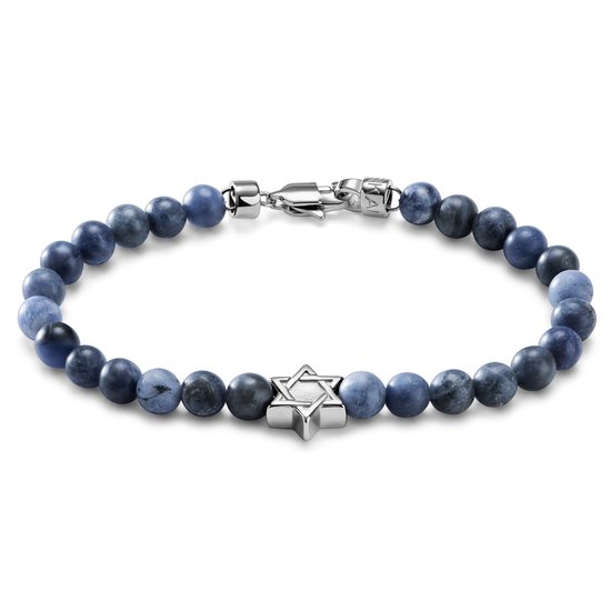 Unity | Armband van Lapis Lazuli met Davidster