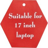 Genicci Noble Laptoptas 17,3 inch (38,3x21,5 cm) - Donkerbruin