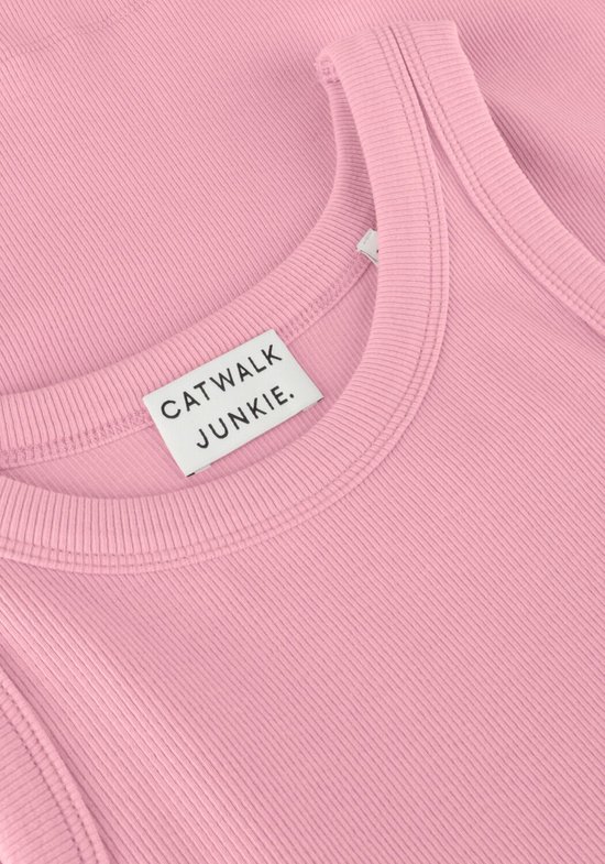 Catwalk Junkie Sl Doves Tops & T-shirts Dames - Shirt - Roze - Maat 40