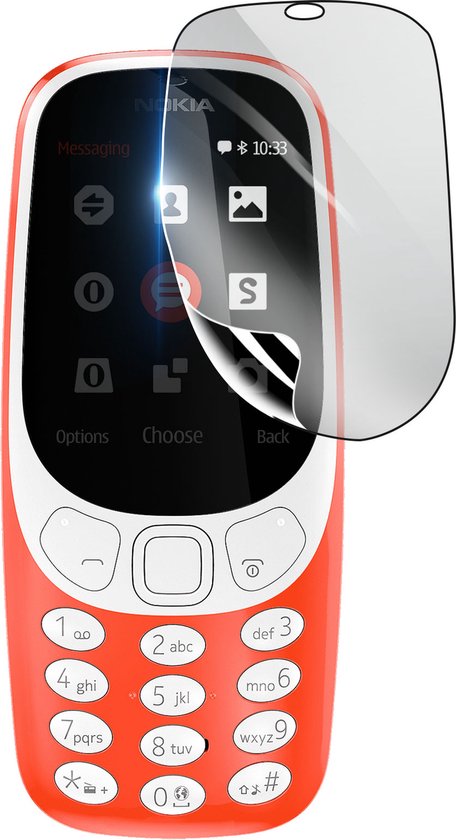 Protection d'écran hydrogel antichoc 3MK pour Nokia 3310 2017, transparente