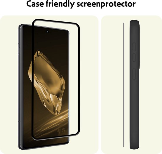 Protecteur d'écran adapté pour OnePlus 12R Film de protection d'écran en Glas Full Cover - Film de protection d'écran adapté pour OnePlus 12R Film de protection d'écran Full Cover - 3 pièces