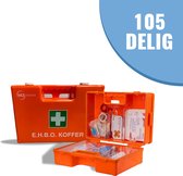 SEZGoods Ehbo Koffer - 105 Delig - Met Wandhouder - Ehbo Doos - Ehbo Kit - Verbanddoos Voor Thuis, Kantoor & Auto - Verbandtrommel