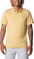 Columbia Tech Trail Polo Shirt 1768701292, Mannen, Geel, Poloshirt, maat: L